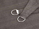 Sunshade Sail 160 g/m Anthracite 6x6 m HDPE 311059