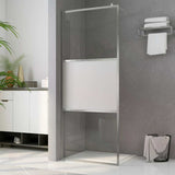 Shower screens Silver 80 x 195 cm Glass and Aluminium 146640
