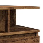 ZNTS Coffee Table Old Wood 90x49x45 cm Engineered Wood 857452