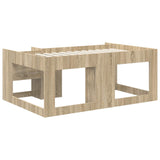 Kids'Bed Frame with Storage Sonoma Oak 80 x 160 cm 3422621