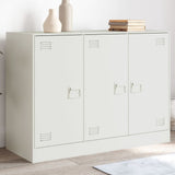 Sideboard White 99x39x73 cm Steel 841726