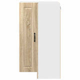 Wall Corner Cabinet PORTO Sonoma Oak 57 x 57 x 100 cm 885517