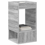 End Table 2 pcs Grey Sonoma 30 x 30 x 56 cm Engineered Wood 890939