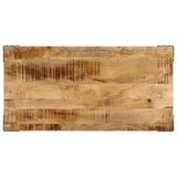 Dining Table 110x55x75 cm Solid Wood Mango 358946
