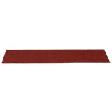 Stair Mats Self-adhesive 30 pcs 76x20 cm Bordeaux Red Rectangular 3365725
