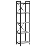 Bookshelf Grey sonoma 40 x 30 x 155 cm Engineered Wood 868356