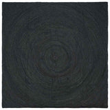 Area Rugs Dark Grey 300 x 300 cm Jute 42010570