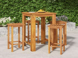 Garden Bar Set Brown Solid Acacia wood Durable Garden Bar Set 3154387