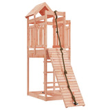 Playhouse with Climbing Wall Solid Wood Douglas 3156875