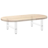 Coffee Table Legs White 2 pcs 70x cm Steel 4013269