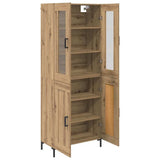 Highboard 2 pcs Artisan Oak Engineered Wood 3415881