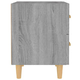 Bed Cabinets 2 pcs Grey Sonoma 40x35x47.5 cm 817288