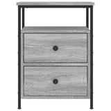 Bedside Cabinet Grey Sonoma 44x45x60 cm Engineered Wood 826009