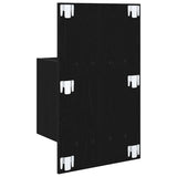 Bedside Cabinet with Drawer 2 pcs Black Oak 50 x 32.5 x 80cm 880479