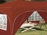 Pop-up Party Tent 575 x 288 x 245 cm Terracotta Oxford Fabric 42019908