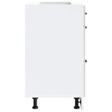 Kitchen Base Cabinet Kalmar Concrete Grey Engineered Wood 854283