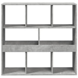 Book Cabinet/Room Divider Concrete Grey 100x33x94.5 cm 854475