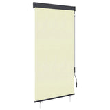 Outdoor Roller Blind 80x250 cm Cream 145953