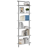 Bookshelf Grey Sonoma 60 x 24 x 203 cm Engineered wood 879974