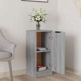 Sideboard Grey Sonoma 30x30x70 cm Engineered Wood 817008
