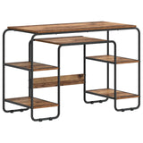 Desk with Storage Oak Wood 113.5 x 52 x 75.5 cm 8008036