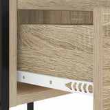 Bedside Cabinet Sonoma Oak 42 x 41 x 61 cm Engineered Wood 859482