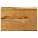 Table Top 60x40x3.8 cm Live Edge Solid Wood Mango 370776