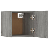 6 Piece TV Cabinet Set Grey Sonoma Engineered Wood 3114260
