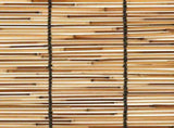 Roller Blind Brown 120 x 220 cm Reed 42034661