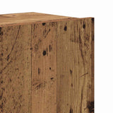 TV Cabinet Set 6 pcs Old wood 100 x 30 x 30 cm Wood 3393438