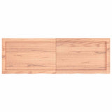 Table Top Light Brown 120x40x cm Treated Solid Wood Oak 3156371