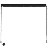 Retractable Awning with LED 400x150 cm Anthracite 145920
