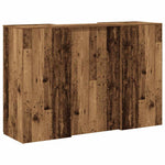 Reception Desk Old Wood 155x50x103.5 cm Engineered Wood 3324203