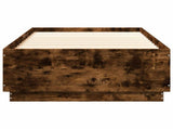 Bed Frame Smoked Oak 80 x 200 cm Engineered Wood 3429655