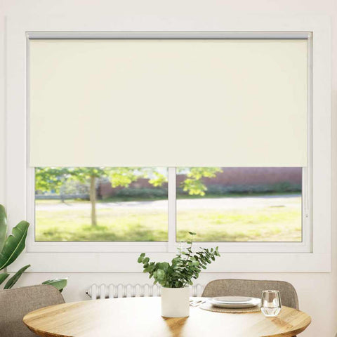Roller Blind Blackout 160 x 175 cm off White 240137