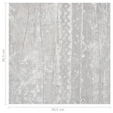 Self-adhesive Flooring Planks 55 pcs PVC 5.11 m Grey 324675