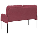 Sofas with Cushion 110cm Wine Red Plywood 42023449