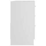 Sink Cabinet White 63x30x54 cm Engineered Wood 804184