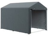 179 x 120cm Temporary Garden Shed, with Accessories - Dark Grey T3398P325141