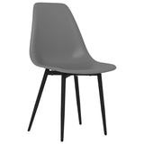 Dining Chairs 6 pcs Grey PP 3082343