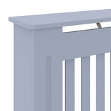 Engineered Wood Radiator Cover Grey 78 cm 325561