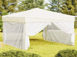 Folding Party Tent with Sidewalls Cream 3x3 m 93529