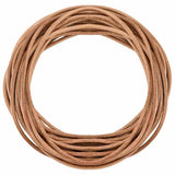 Leather Cord Brown 5 mm x 50 m Leather 42022032