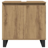 Bathroom Cabinet Artisan Oak 58x33x60 cm Engineered Wood 857221
