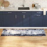 Kitchen Rug Grey 180 x 60 cm Velvet 42013416