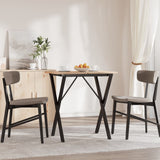 Dining Table Legs X-Frame 60x40x73 cm Steel 357906