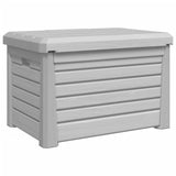 Outdoor Cushion Box Grey 73x50.5x46.5 cm Polypropylene 366601