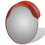 Convex Traffic Mirror PC Plastic Orange 60 cm Outdoor 141681