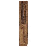 Cabinet Set 2 pcs Old Wood 66 x 34.5 x 87 cm Engineered Wood 3416806