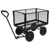 Garden Hand Trolley Black 350 kg 92582